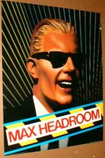 max headroom tv poster